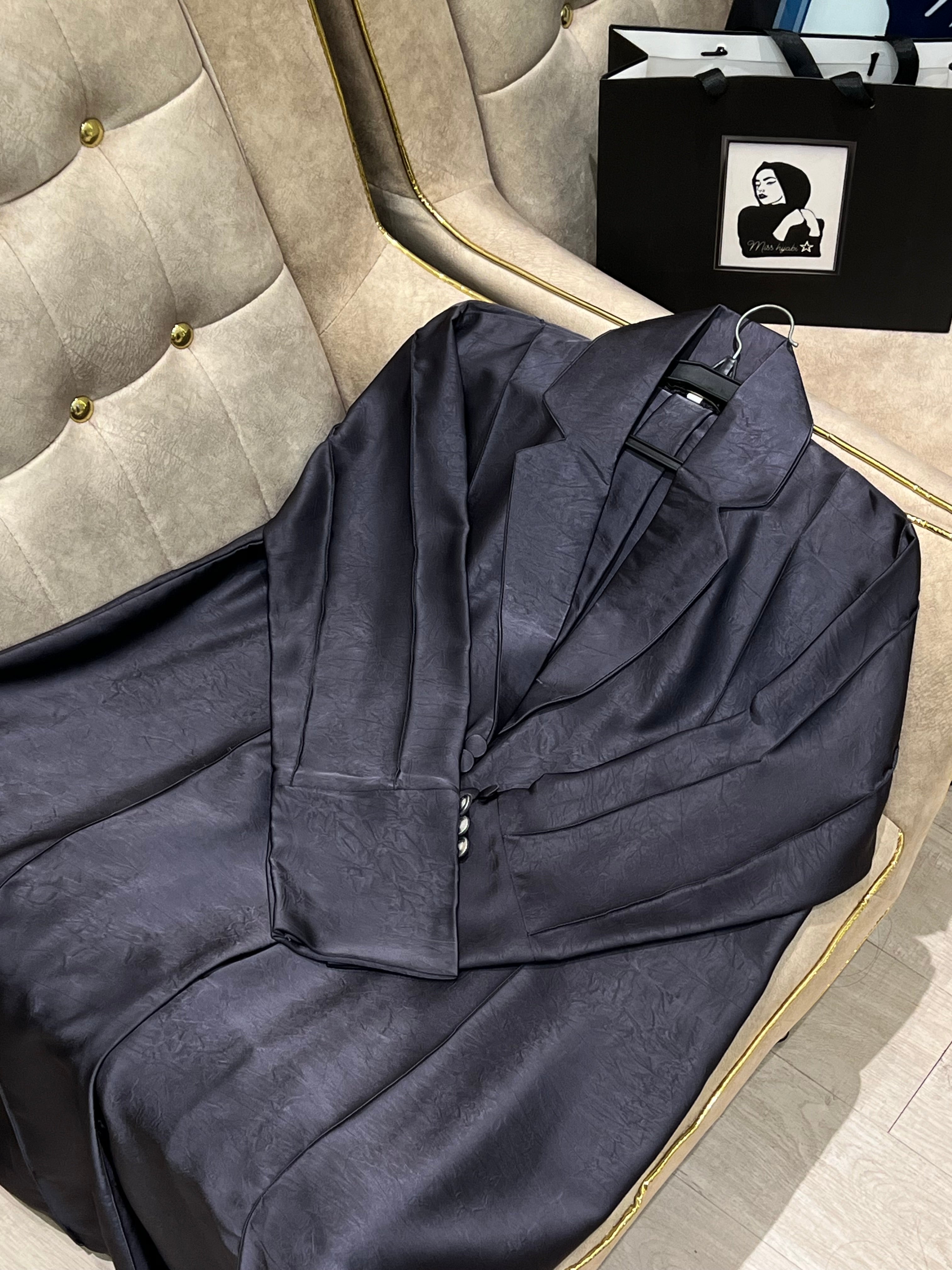 Trendy Printed Abaya -MH101