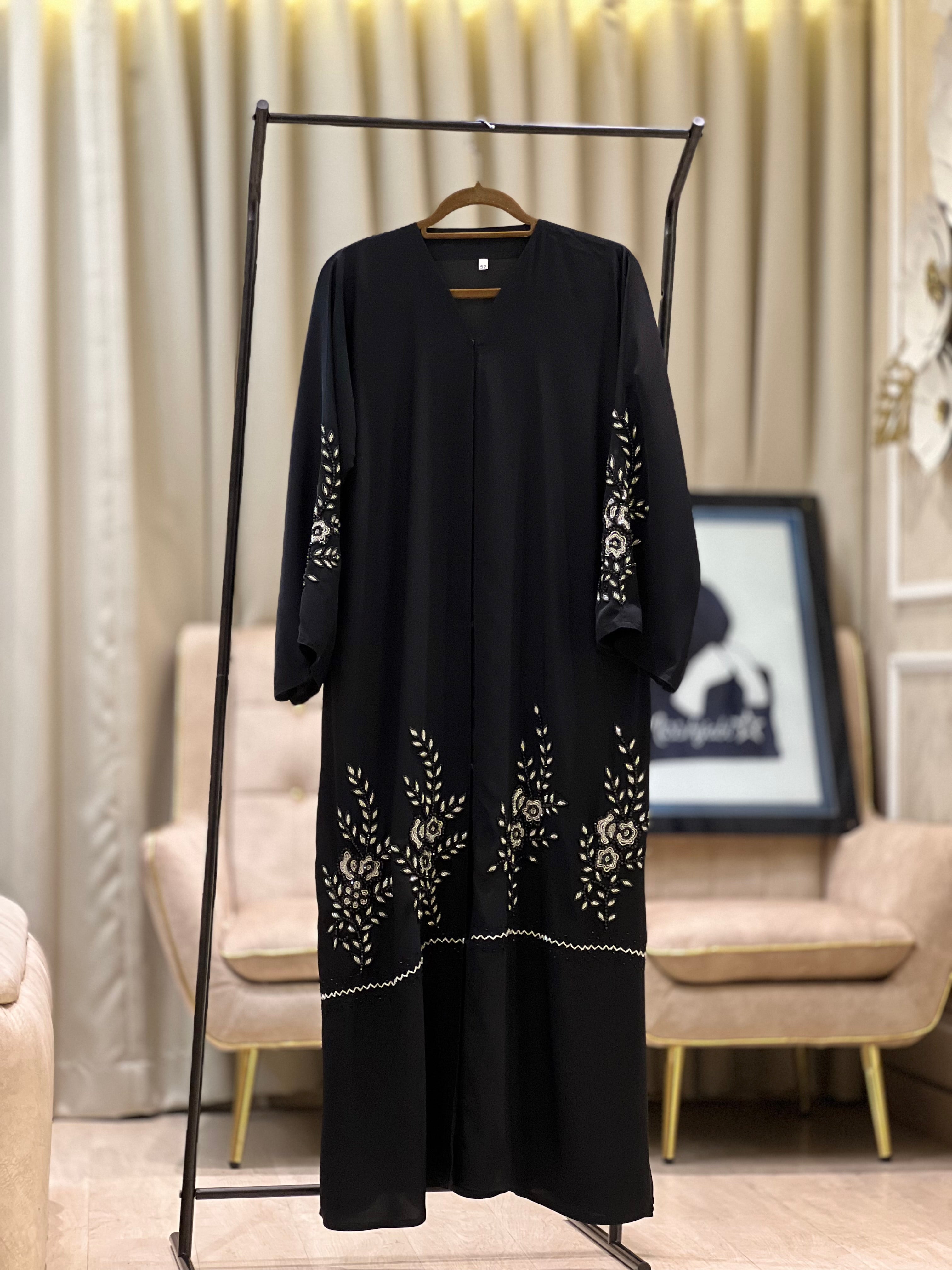 Black Party White Handwork -MH066