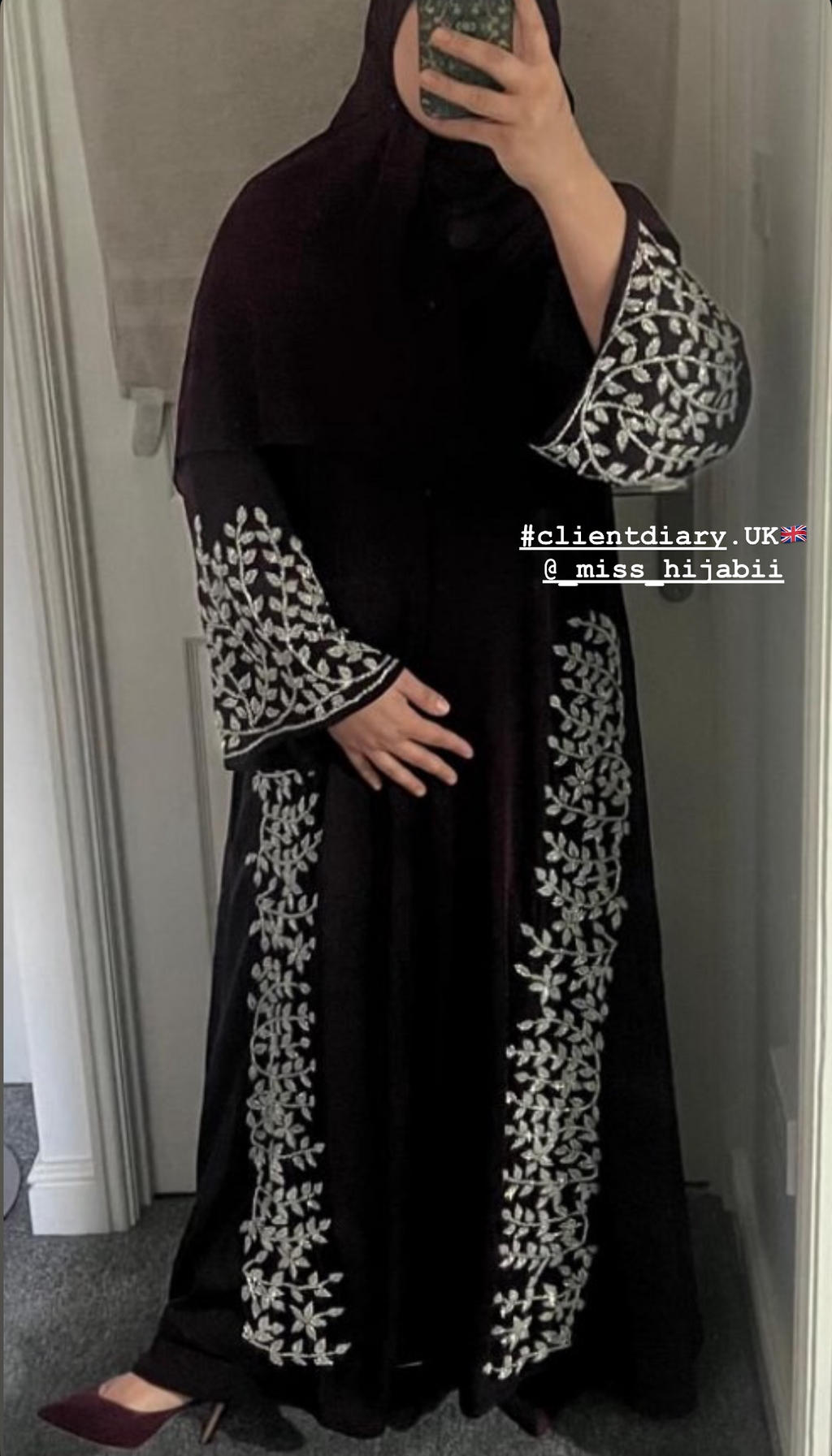 Heavy Vow Party Abaya -MH027