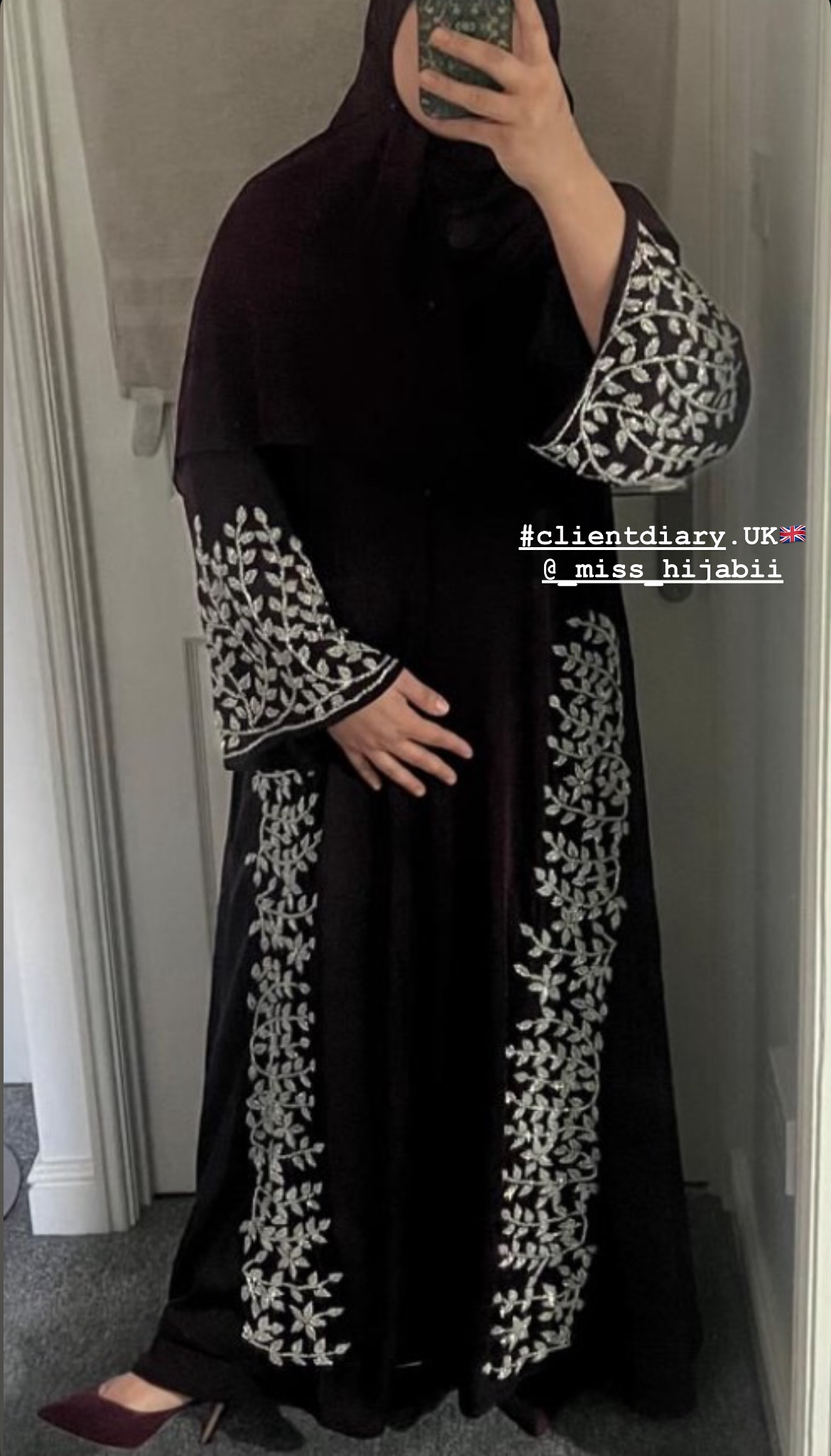 Heavy Vow Party Abaya -MH027
