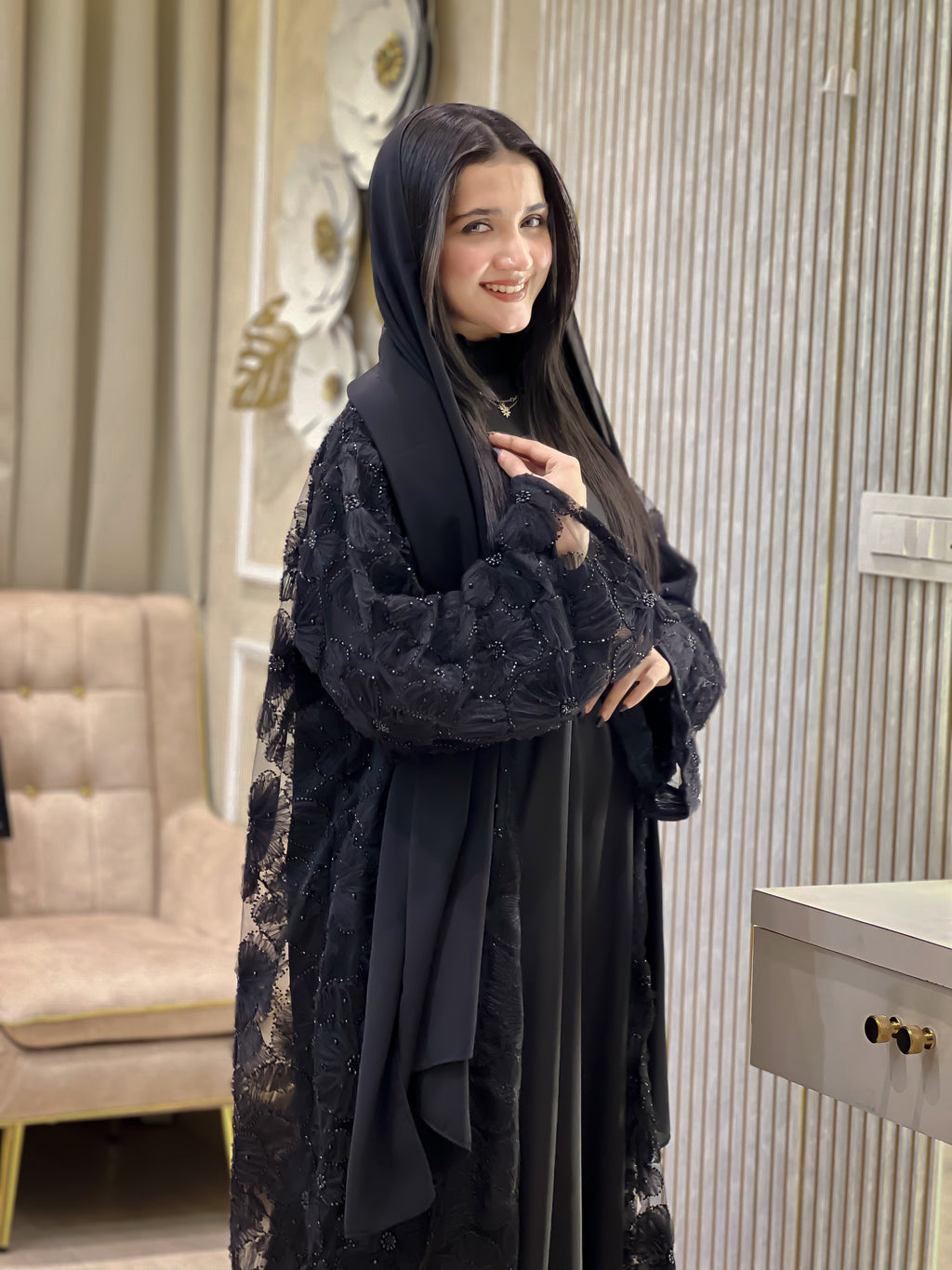 Bridal Nikah Abaya- MH095