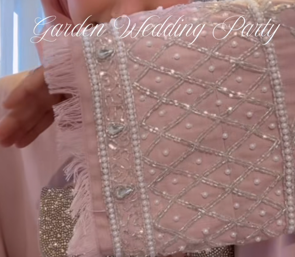 Rose pink, zoeey sleeve work abaya- MH513