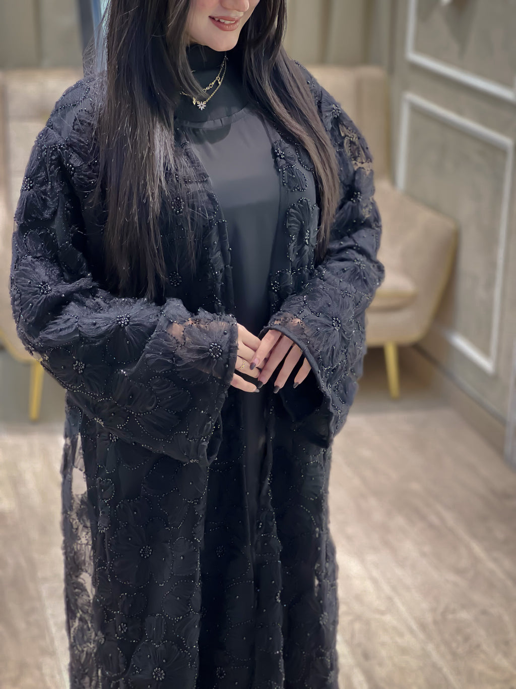 Bridal Nikah Abaya- MH095