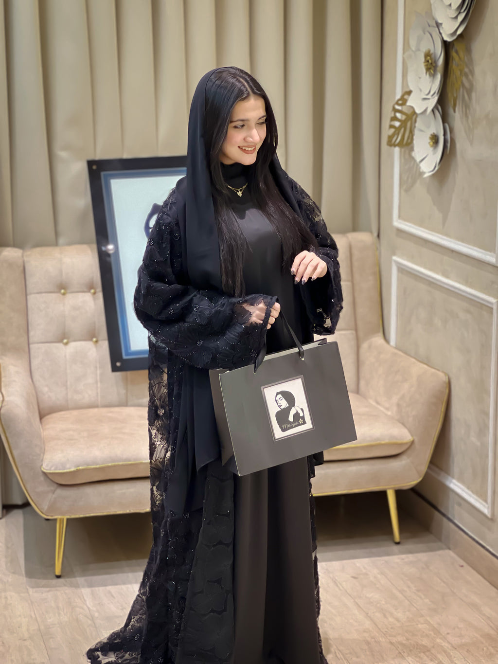 Bridal Nikah Abaya- MH095