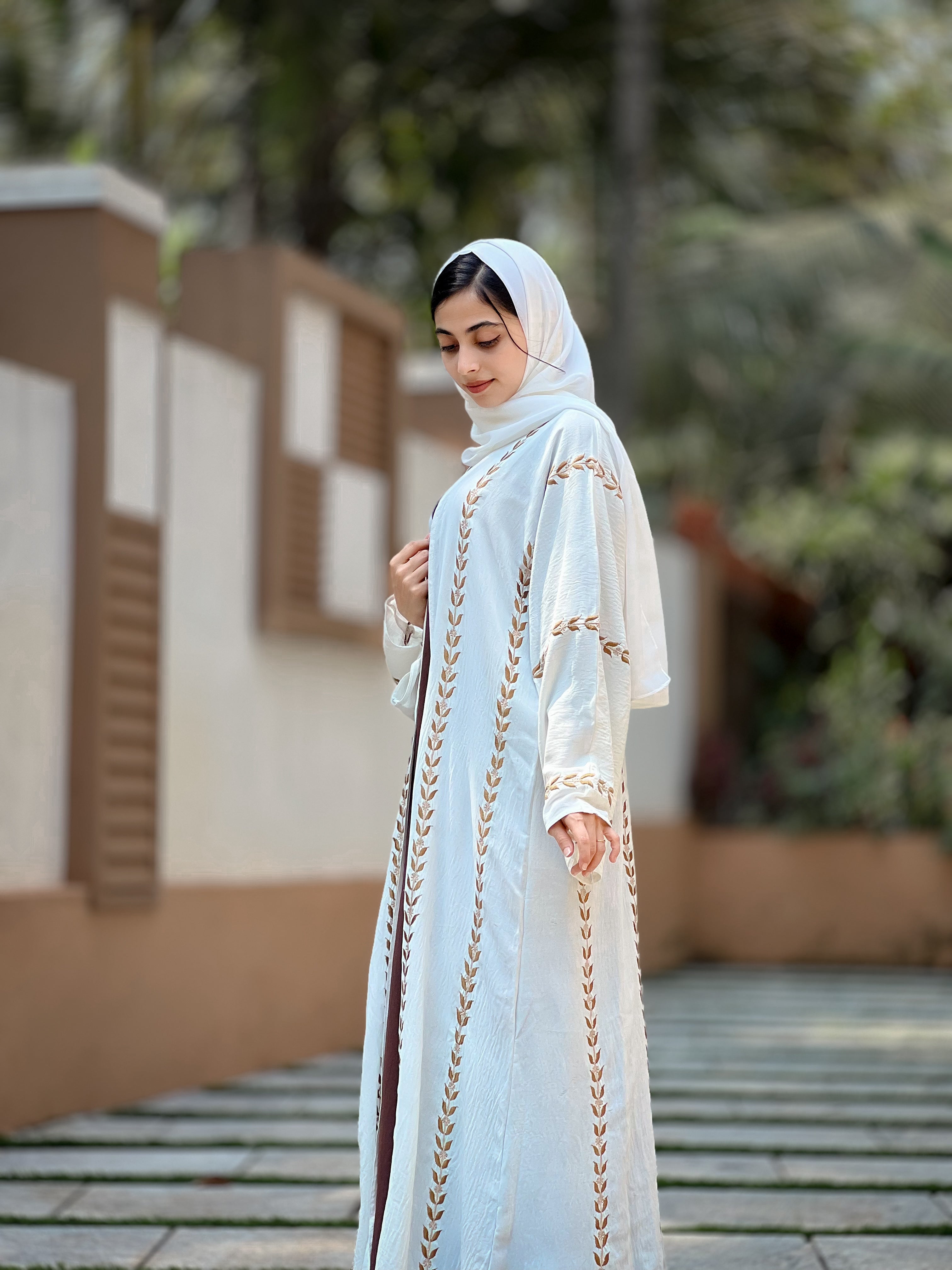 Sana Embroidery Abaya- MH009