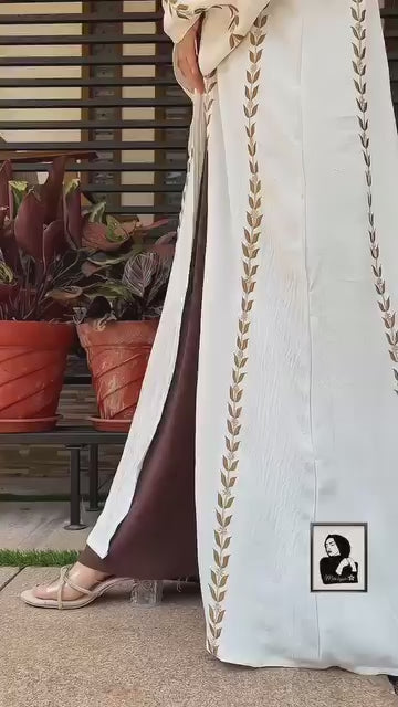 Sana Embroidery Abaya- MH009