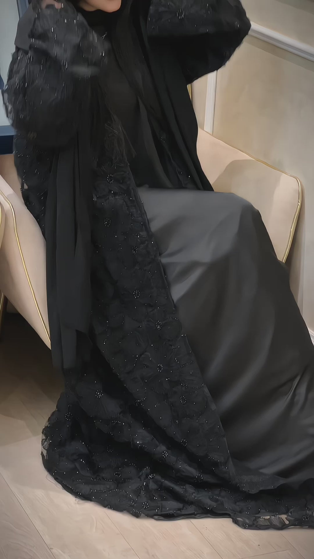 Bridal Nikah Abaya- MH095