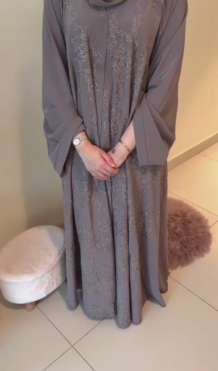 Simple everyday Abaya-MH245