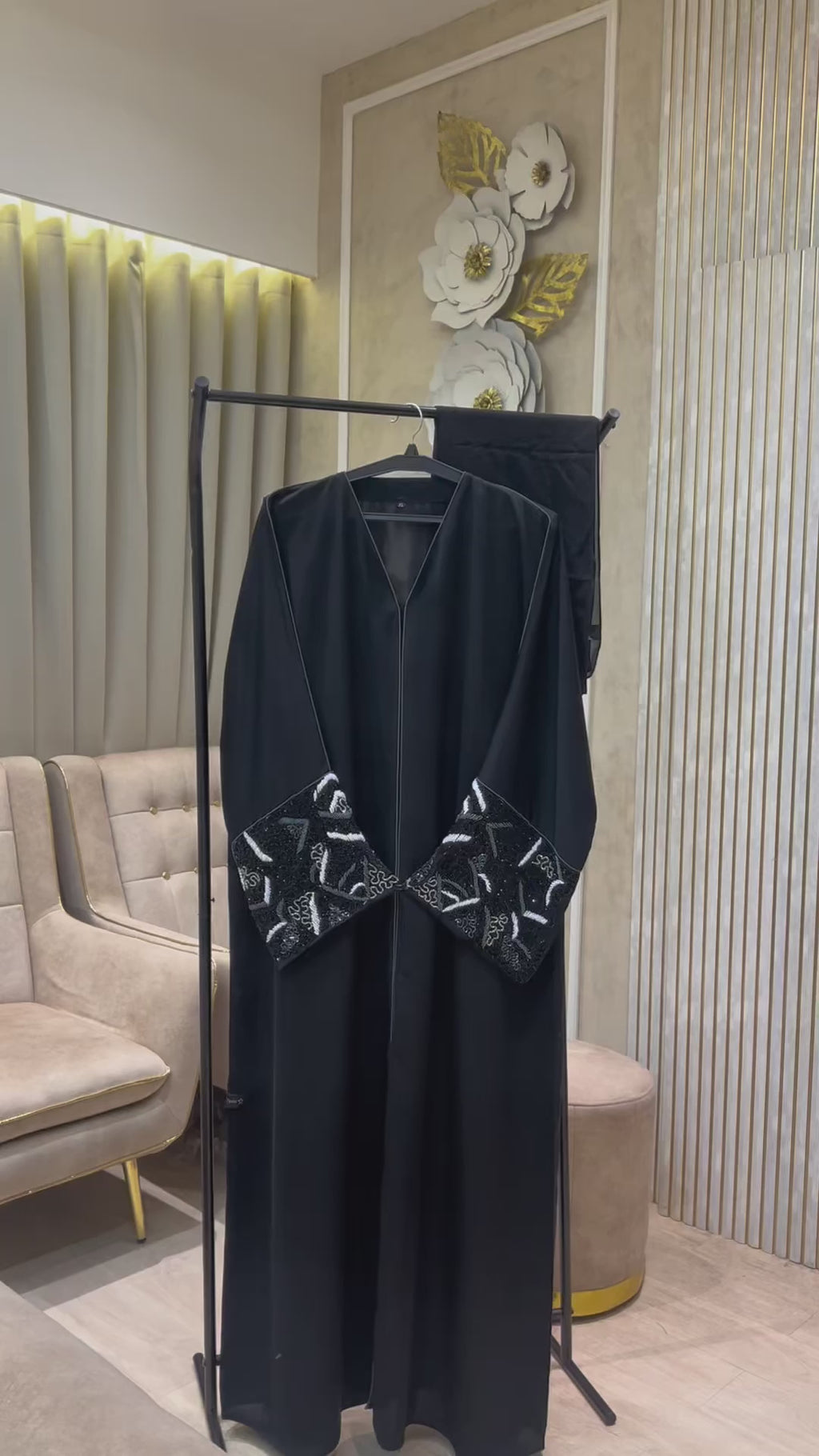 BLACK SLEEVE HANDWORK- MH078